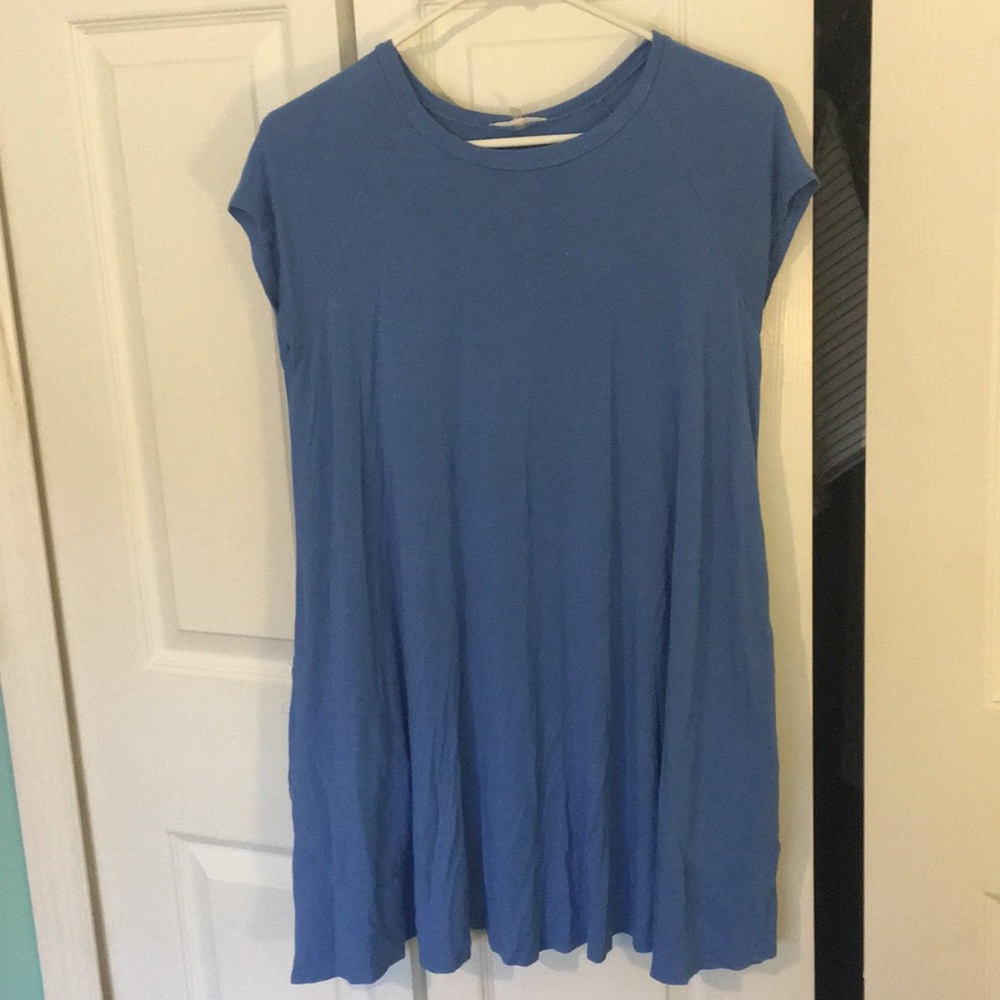 Blue dress